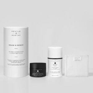 Pestle & Mortar Erase & Renew The Double Cleansing System Set Available At Skin Clinica Australia