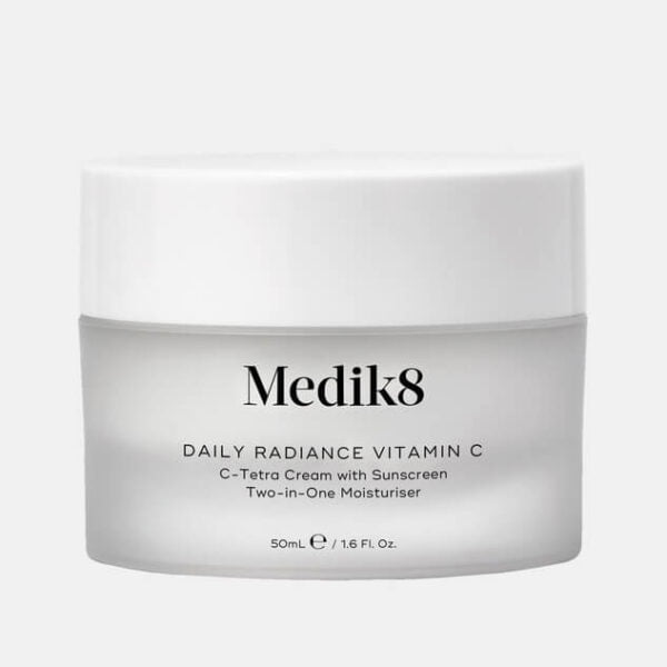 Medik8 Daily Radiance Vitamin C moisturiser is available in Australia and New Zealand from Skin Clinica