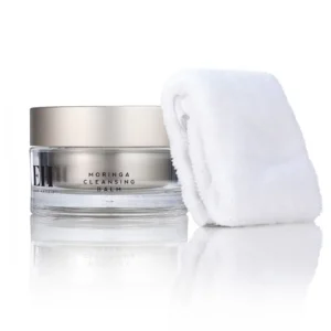 Emma Hardie Moringa Cleansing Balm and Cleansing Cloth available in Australia and New Zealand from Skin Clinica